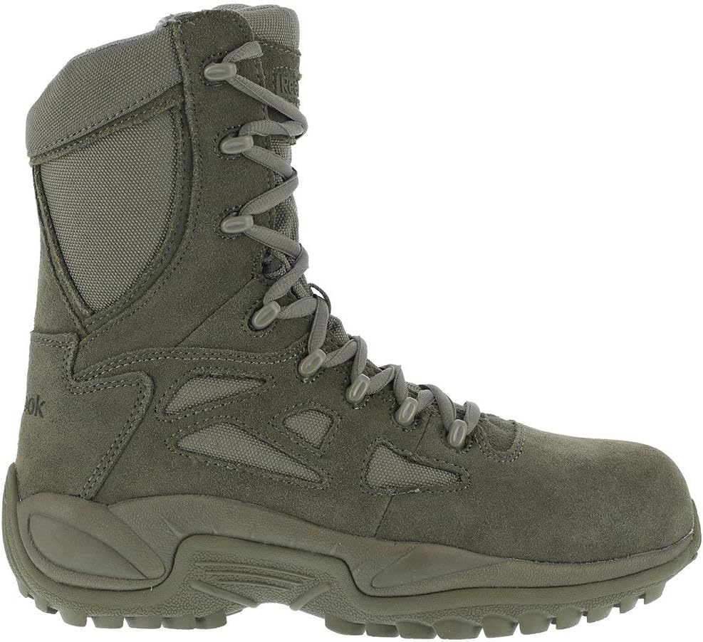 Amazon | Reebok Work Duty メンズ ラピッドレスポンス RB8874 8インチ